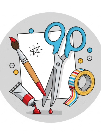 Art studios, craft stores, handmade goods, painting, pottery, and workshops.