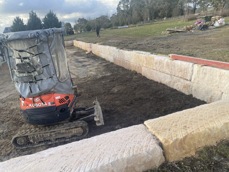 Laser Landscapes and Excavation